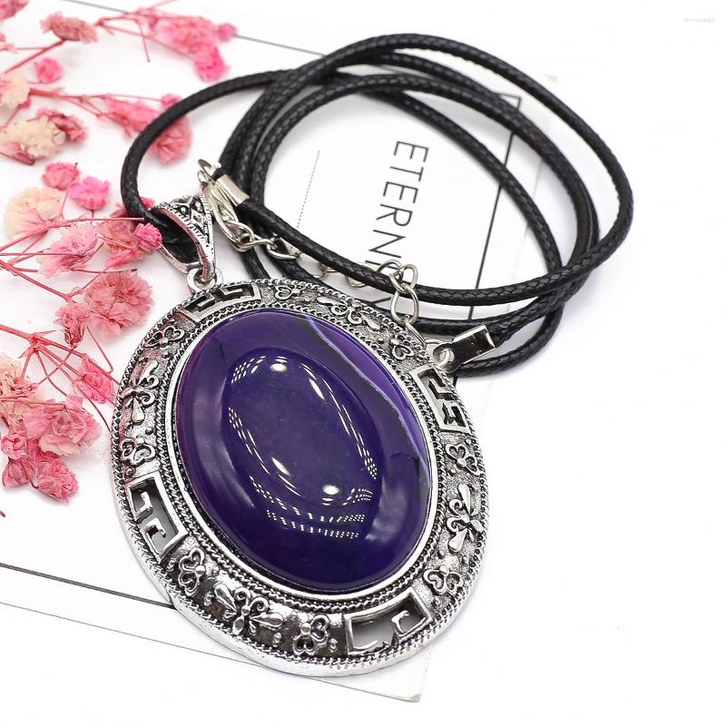 Pendant Necklaces Natural Stone Pendants Oval Shape Polished Tiger Eye Onyx For Women Fashion Necklace Jewelry Gifts
Pendant Necklaces Natural Stone Pendants Oval Shape Polished Tiger Eye Onyx For Women Fashion Necklace Jewelry Gifts