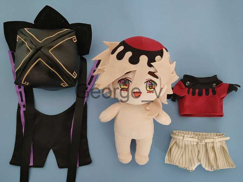 Stuffed Plush Animals Demon Slayer Plush Douma Figure Plushie Doll Clothes Changeable Japan Anime Cosplay Merch Cartoon Comic Toy Manga Gift 8" 2