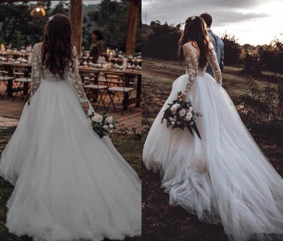 2020 Country V Backless 3D Floral Flowers Wedding Dresses Bridal Gown Illusion Long Sleeves Princess A line Cheap Long Wedding Gow9104938, Blue
2020 Country V Backless 3D Floral Flowers Wedding Dresses Bridal Gown Illusion Long Sleeves Princess A line Cheap Long Wedding Gow9104938, Blue