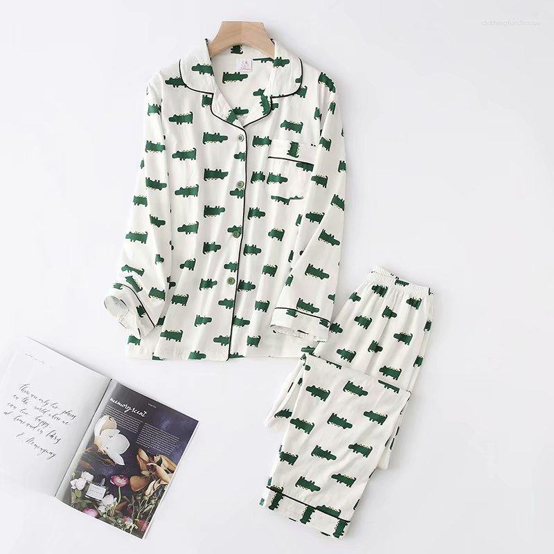 Women's Sleepwear 2023 Women Spring Cartoon Cotton Soft Printing Pajamas Set 2 Pieces Long Sleeve Trousers Casual Homewear, As seen
Women's Sleepwear 2023 Women Spring Cartoon Cotton Soft Printing Pajamas Set 2 Pieces Long Sleeve Trousers Casual Homewear, As seen