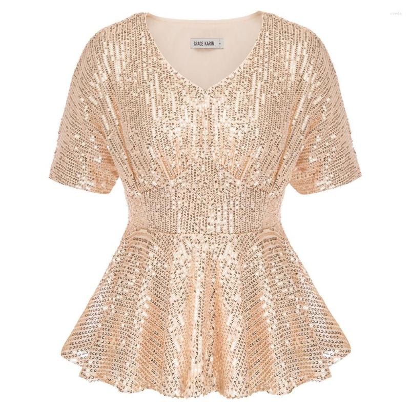 Women' T Shirts Women Shiny Sequined Tops 1/2 Batwing Sleeve V-Neck Defined Waist Stage Performace Costume 2023 Fashion, Wine
Women' T Shirts Women Shiny Sequined Tops 1/2 Batwing Sleeve V-Neck Defined Waist Stage Performace Costume 2023 Fashion, Wine