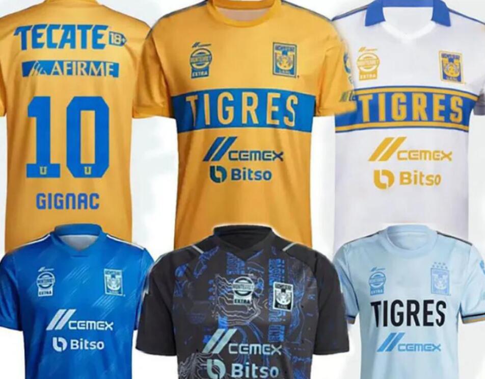 Customized 23-24 TIGRES Soccer Jerseys10 GIGNAC 26 THAUVIN 19 PIZARRO 11 NICO 3 C.SALCEDO 5 R.CARIOCA 13 D.REYES kingcaps Thai Quality Football dhgate Discount, 23-24 special +patch
Customized 23-24 TIGRES Soccer Jerseys10 GIGNAC 26 THAUVIN 19 PIZARRO 11 NICO 3 C.SALCEDO 5 R.CARIOCA 13 D.REYES kingcaps Thai Quality Football dhgate Discount, 23-24 special +patch