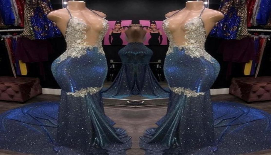 Sparkly Blue White Sequined Mermaid Prom Dresses Sexy Halter Plunging Neck Appliques Top Open Back Long Evenin party Gowns BC40747999602
Sparkly Blue White Sequined Mermaid Prom Dresses Sexy Halter Plunging Neck Appliques Top Open Back Long Evenin party Gowns BC40747999602
