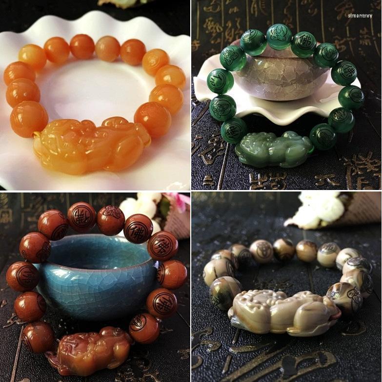 Strand Copy Natural Color Brave Troops Stone Beads Bangles & Bracelets Fashion Jewelry Chinese Lucky Energy Bracelet For Men Gift
Strand Copy Natural Color Brave Troops Stone Beads Bangles & Bracelets Fashion Jewelry Chinese Lucky Energy Bracelet For Men Gift