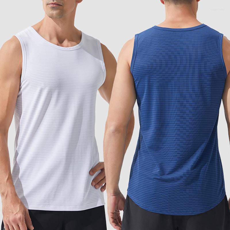 Men's Tank Tops Breathable Sleeveless T-shirt Striped Quick Drying Tee Summer Gym Sport Fashion Solid Color Vests, Light blue
Men's Tank Tops Breathable Sleeveless T-shirt Striped Quick Drying Tee Summer Gym Sport Fashion Solid Color Vests, Light blue