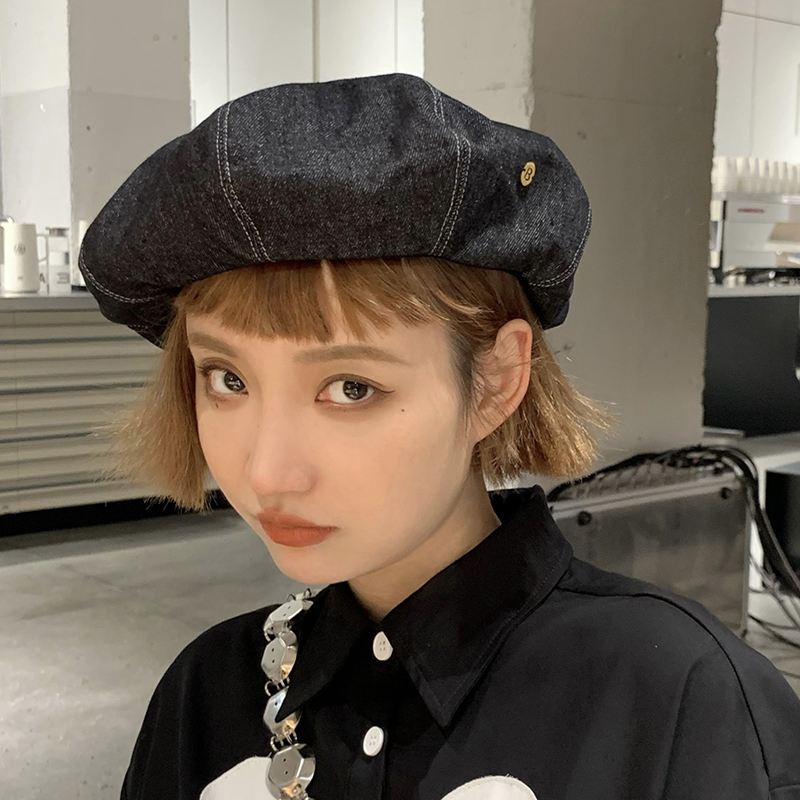 Large Version Denim Beret Show Face Small Four Seasons Wear Travel Sunscreen Cloud Painter Hat Korean High Quality Women's Hats
Large Version Denim Beret Show Face Small Four Seasons Wear Travel Sunscreen Cloud Painter Hat Korean High Quality Women's Hats