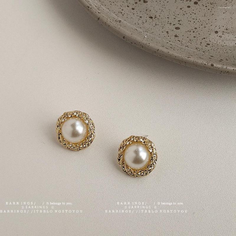 Stud Earrings Colorful L Elegant And Exquisite S925 Sterling Silver Circular Shape Inlay Resin Pearl Alloy Material For Woman
Stud Earrings Colorful L Elegant And Exquisite S925 Sterling Silver Circular Shape Inlay Resin Pearl Alloy Material For Woman