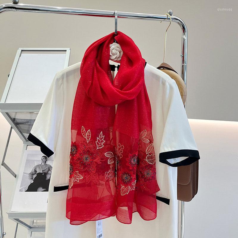 Scarves Shawl Silk Wool Scarf For Women Neckerchief Embroidery Female Foulard Stoles Pashmina Hijab Bufanda Poncho
Scarves Shawl Silk Wool Scarf For Women Neckerchief Embroidery Female Foulard Stoles Pashmina Hijab Bufanda Poncho