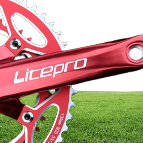 LITEPRO Chainwheel Double Chainring BCD 130mm Aluminum Alloy Folding Bike 5339T Chainrings Iamok Bicycle Parts313t