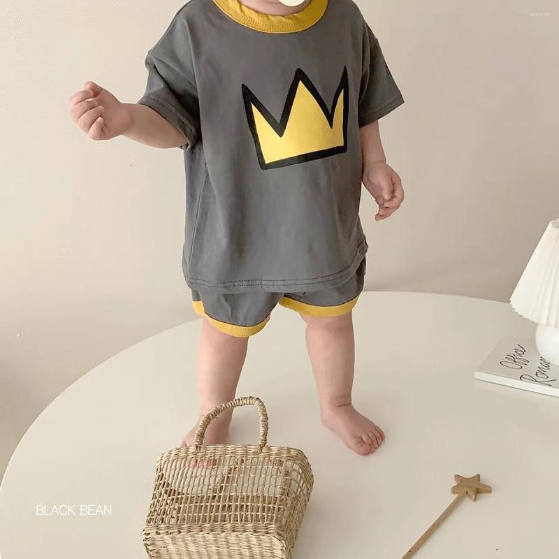 Clothing Sets Children'S Summer Suit Baby Boy Short-Sleeved Printing Cotton Two-Piece Girl'S, Beige
Clothing Sets Children'S Summer Suit Baby Boy Short-Sleeved Printing Cotton Two-Piece Girl'S, Beige