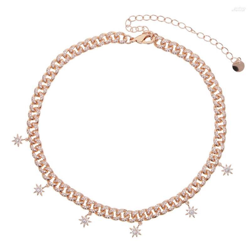 Chains Hip Hop Iced Out Paved Cz Star Charm Choker Silver Color Miami Curb Cuban Chain Bling Rapper Necklaces For Women Jewelry
Chains Hip Hop Iced Out Paved Cz Star Charm Choker Silver Color Miami Curb Cuban Chain Bling Rapper Necklaces For Women Jewelry