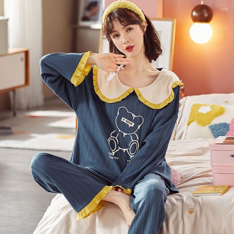 Women's Sleepwear 6XL Fat Sister Oversized Pajamas Female Spring And Autumn Long-sleeved Student Ins Plus 240 Kg Suit, 5838
Women's Sleepwear 6XL Fat Sister Oversized Pajamas Female Spring And Autumn Long-sleeved Student Ins Plus 240 Kg Suit, 5838