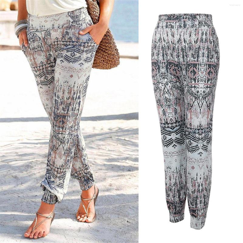 Women's Pants In Cargo Women Plus Size Flower Printing Trousers Long Boho Beach Pockets Wide High Waist, Black
Women's Pants In Cargo Women Plus Size Flower Printing Trousers Long Boho Beach Pockets Wide High Waist, Black
