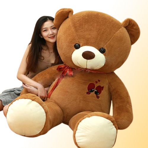100cm Large Teddy Bear Plush Toy Lovely Giant Bear Huge Stuffed Soft Animal Dolls Kids Toy Birthday Gift For Girlfriend Lover