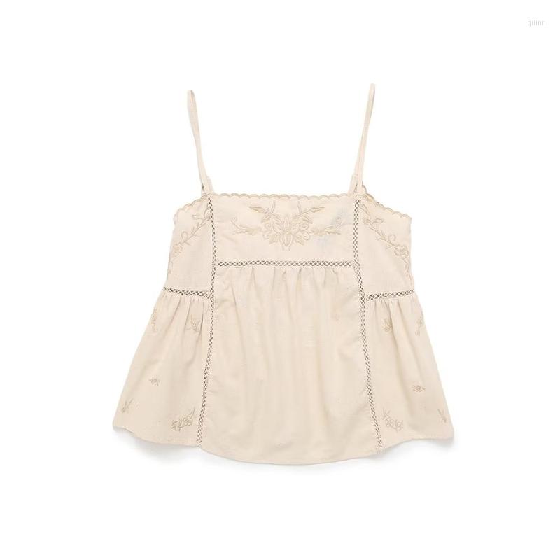 Women's Tanks Summer Sexy Backless Embroidery Hollow Camisole Fashion All-match Loose Short Top, Off white
Women's Tanks Summer Sexy Backless Embroidery Hollow Camisole Fashion All-match Loose Short Top, Off white