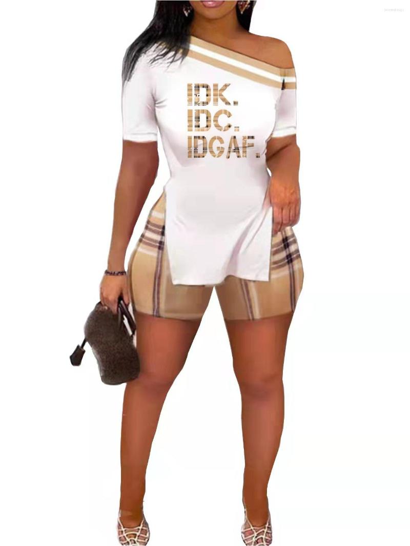Women' Tracksuits CINESSD 2023 Summer Women' -Selling Off-Shoulder Floral Print Slit Short-Sleeved Shorts Suit, White
Women' Tracksuits CINESSD 2023 Summer Women' -Selling Off-Shoulder Floral Print Slit Short-Sleeved Shorts Suit, White