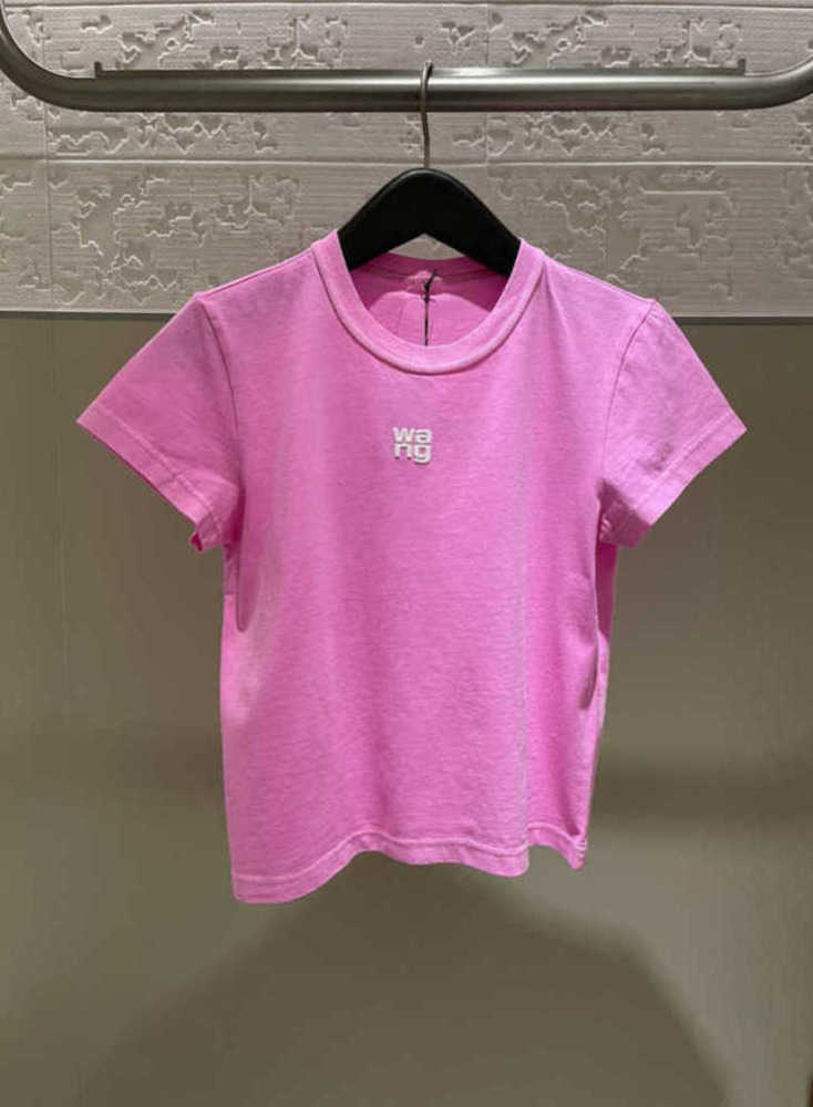Aw king 2023 spring designer summer new women's cotton top foam letter printing wang old short-sleeved t-shirt Classic design Fashion Wear a vest over a sleeveless top, Black
Aw king 2023 spring designer summer new women's cotton top foam letter printing wang old short-sleeved t-shirt Classic design Fashion Wear a vest over a sleeveless top, Black