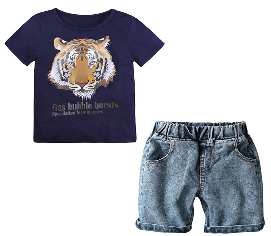 Summer Boys Clothes set Baby Kids Boys Clothes Cartoon T Shirt Denim shorts Children Clothing Set7627755, Maroon
Summer Boys Clothes set Baby Kids Boys Clothes Cartoon T Shirt Denim shorts Children Clothing Set7627755, Maroon