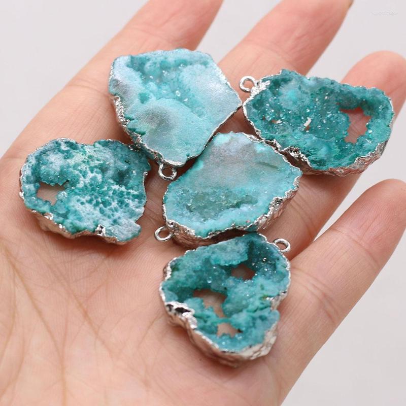 Pendant Necklaces 2PC Natural Stone Pendants Irregular Shape Blue Crystal Bud Charms For Necklace Bracelet Earring Jewelry Making Handmade
Pendant Necklaces 2PC Natural Stone Pendants Irregular Shape Blue Crystal Bud Charms For Necklace Bracelet Earring Jewelry Making Handmade
