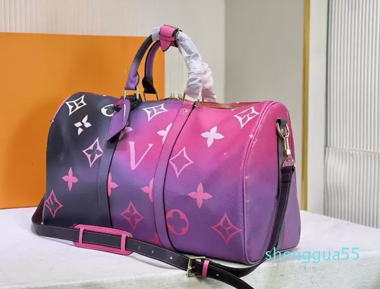 Women Travel Bag Fashion Gradient Monograms Giant Genuine Leather Sport Outdoor Packs Soft Sided Suitcase Kee Luggage pall, Extra freight
Women Travel Bag Fashion Gradient Monograms Giant Genuine Leather Sport Outdoor Packs Soft Sided Suitcase Kee Luggage pall, Extra freight