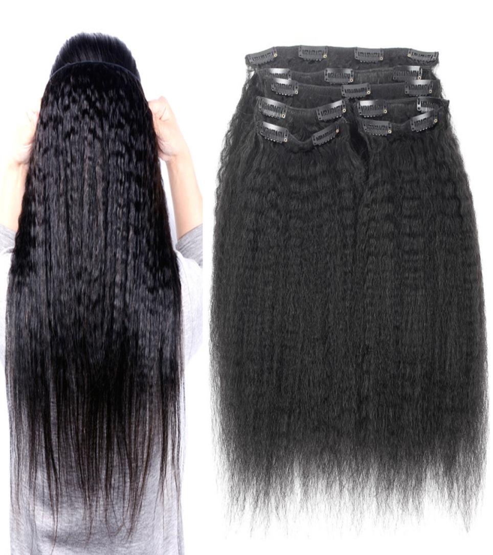 10pcs Kinky Straight Clip In Human Hair Extensions Brazilian Remy Hair 100 Human Natural Hair Coarse Yaki Clip Ins 100gSet2857540
10pcs Kinky Straight Clip In Human Hair Extensions Brazilian Remy Hair 100 Human Natural Hair Coarse Yaki Clip Ins 100gSet2857540