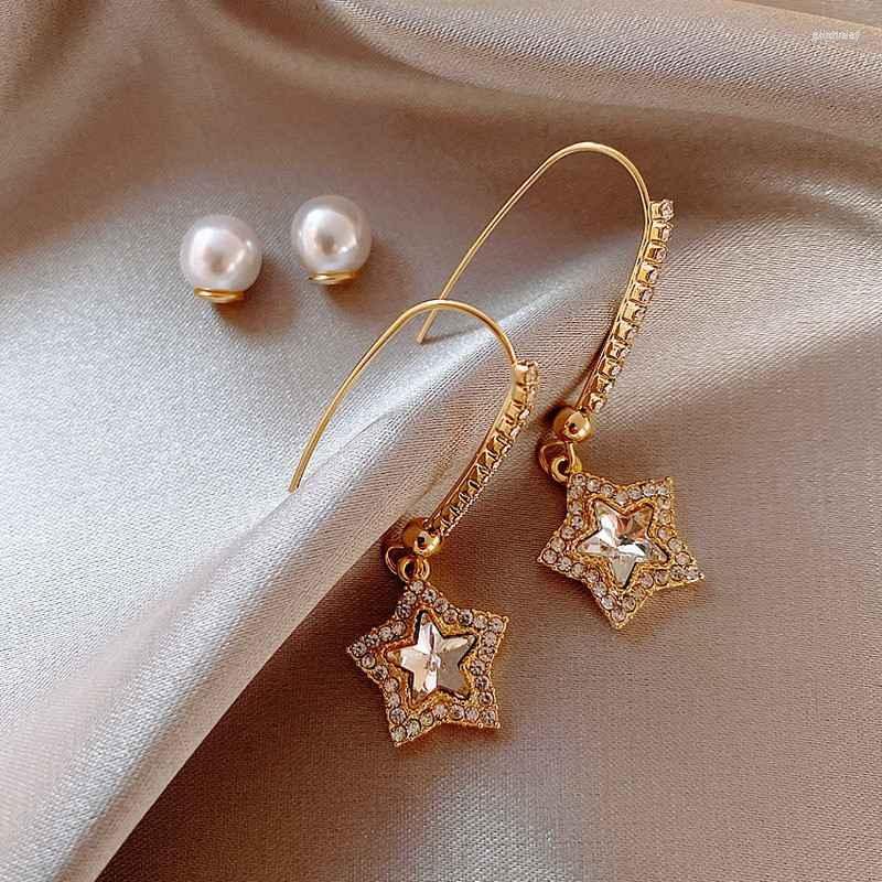 Dangle Earrings Hollow-out Ball Stud Joker Simple Female Jewelry Temperament Sweet