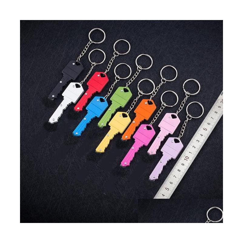 Keychains Lanyards Mini Folding Knife 10 Colors Defense Key Chain Shape Pocket Fruit Knifes Mtifunctional Tool Self-Defense Drop D Dhm6E
Keychains Lanyards Mini Folding Knife 10 Colors Defense Key Chain Shape Pocket Fruit Knifes Mtifunctional Tool Self-Defense Drop D Dhm6E