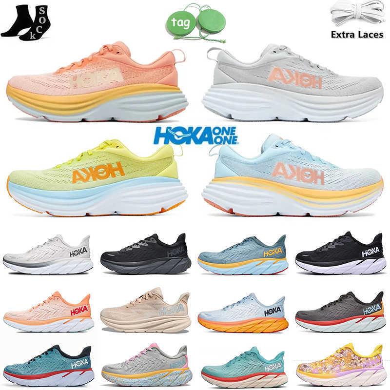 

Top Running Shoes Hokas Shoe Hoka Bondi 8 Hoka Clifton 9 8 Mens Lunar Rock Summer Soog Floral Free People Carbon x 2 on Cloud Sneakers Designer Outdoor Sports Trainers, B28 bondi 8 coastal sky vibrant orange