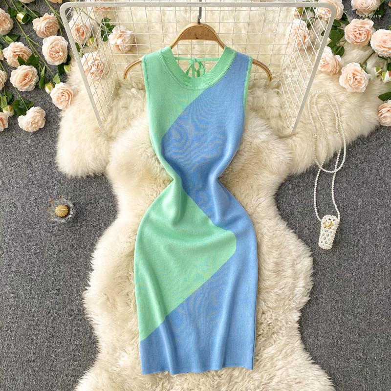 Casual Dresses Chic Print Sleeveless Bandage Bodycon Knit Dress Sexy Fashion Party Women Summer Elegant Slim Wrap Pencil Vestidos, Black
Casual Dresses Chic Print Sleeveless Bandage Bodycon Knit Dress Sexy Fashion Party Women Summer Elegant Slim Wrap Pencil Vestidos, Black