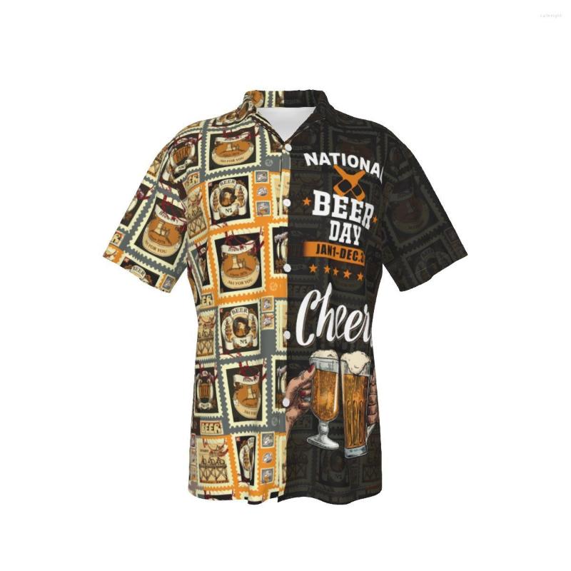 Men' Casual Shirts Men' Hawaiian Shirt Beer Day Party Wear Short Sleeve Summer Button Up Patchwork Tops 3D, Cl141251
Men' Casual Shirts Men' Hawaiian Shirt Beer Day Party Wear Short Sleeve Summer Button Up Patchwork Tops 3D, Cl141251