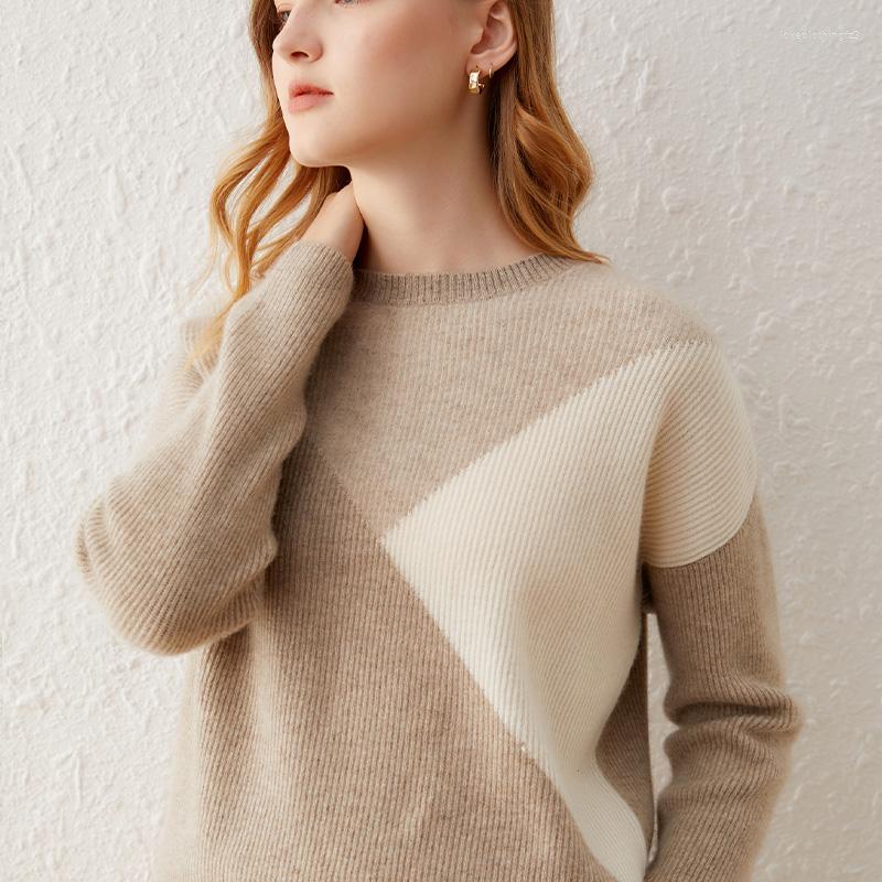 Women's Sweaters High-End 2023 Autumn Winter Cashmere Sweater O-Neck Fashion Women's Loose Knitted Cultivate Wild Girl Clothes Lady Tops, Injury
Women's Sweaters High-End 2023 Autumn Winter Cashmere Sweater O-Neck Fashion Women's Loose Knitted Cultivate Wild Girl Clothes Lady Tops, Injury