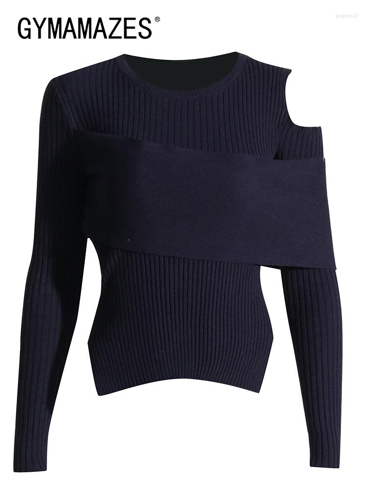 Women's Sweaters GYMAMAZES Off Shoulder For Women Round Neck Long Sleeve Irregular Knitting Slim Pullover Female Clothing Autumn Style, White
Women's Sweaters GYMAMAZES Off Shoulder For Women Round Neck Long Sleeve Irregular Knitting Slim Pullover Female Clothing Autumn Style, White