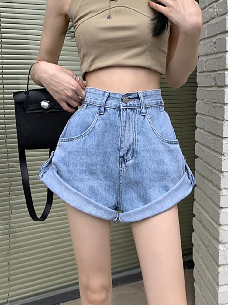 Women' Shorts Ailegogo Spring Summer Women High Waist Wide Leg Blue Denim Streetwear Female Loose Retro Jeans Bottoms
Women' Shorts Ailegogo Spring Summer Women High Waist Wide Leg Blue Denim Streetwear Female Loose Retro Jeans Bottoms