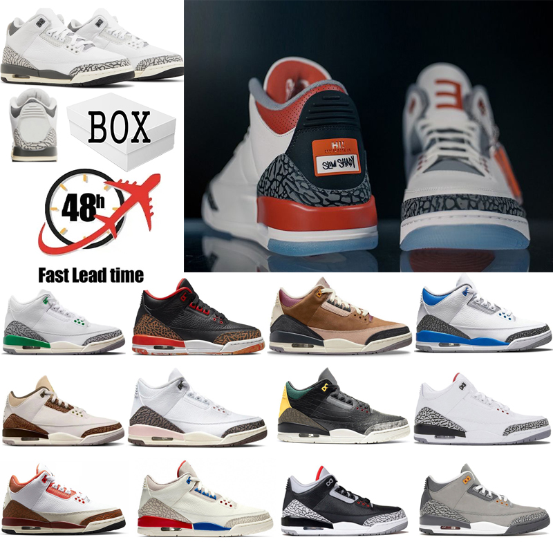 With Box New Jumpman 3 3s Basketball Shoes J Balvin Fragment Wizards Palomino Mars Stone White Cement Lucky Green UNC Muslin Dark Iris Neapolitan Sneakers Mens Women, Color #7
With Box New Jumpman 3 3s Basketball Shoes J Balvin Fragment Wizards Palomino Mars Stone White Cement Lucky Green UNC Muslin Dark Iris Neapolitan Sneakers Mens Women, Color #7