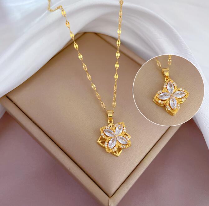 Clover Necklace New Designer Pendant Necklaces for Women Elegant 4/Four Leaf Highly Quality Choker Chains Jewelry 18K Plated Gold Girls Gift
Clover Necklace New Designer Pendant Necklaces for Women Elegant 4/Four Leaf Highly Quality Choker Chains Jewelry 18K Plated Gold Girls Gift