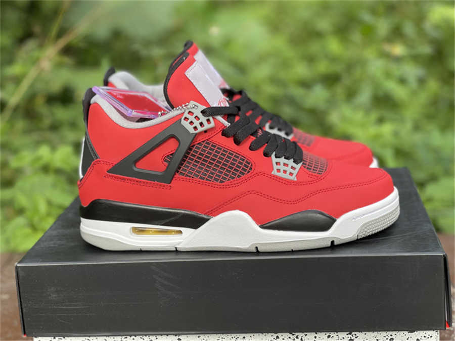 Authentic 2021 4s Toro 308497-603 Fire Red Black Cement Grey Shoes 4s Mens Sports Sneakers Outdoor With Original box
Authentic 2021 4s Toro 308497-603 Fire Red Black Cement Grey Shoes 4s Mens Sports Sneakers Outdoor With Original box