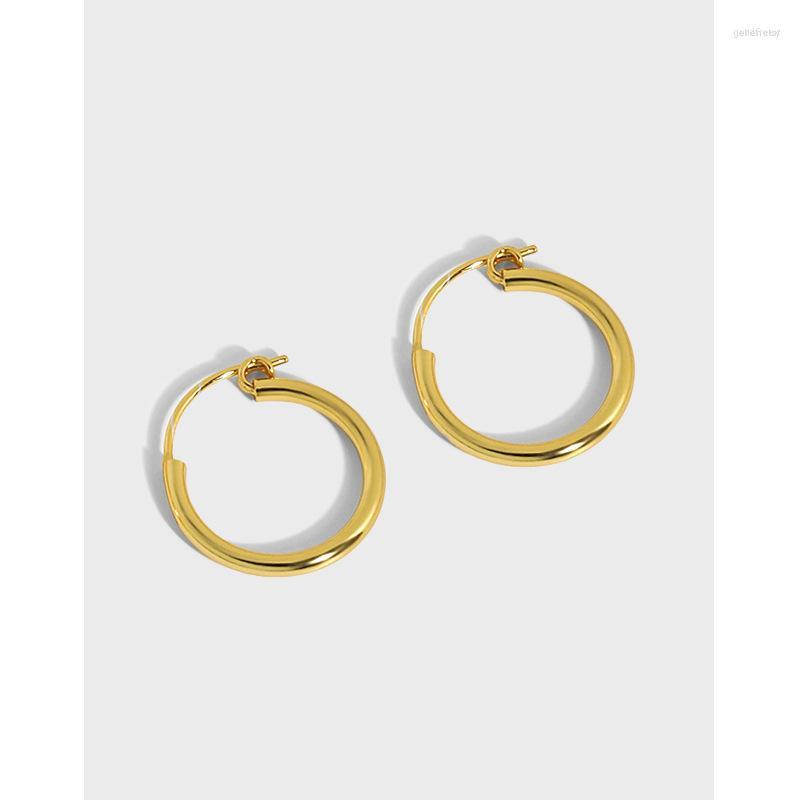 Hoop Earrings 13mm 15mm 18mm 21mm Authentic 925 Sterling Silver White/ Gold Lucky Circle Smooth Huggie Jewelry
Hoop Earrings 13mm 15mm 18mm 21mm Authentic 925 Sterling Silver White/ Gold Lucky Circle Smooth Huggie Jewelry