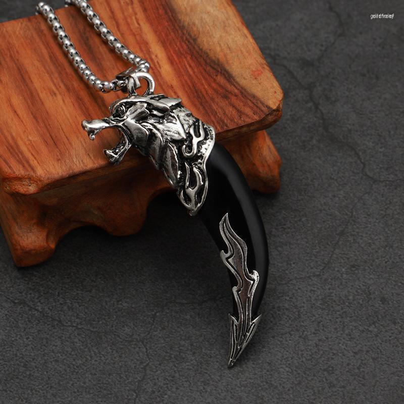 Chains Punk Cool Brave Men Wolf Teeth Pendant Necklace Women Lucky Jewelry Vintage Imitation Tooth Amulet NecklaceChains Gord22
Chains Punk Cool Brave Men Wolf Teeth Pendant Necklace Women Lucky Jewelry Vintage Imitation Tooth Amulet NecklaceChains Gord22