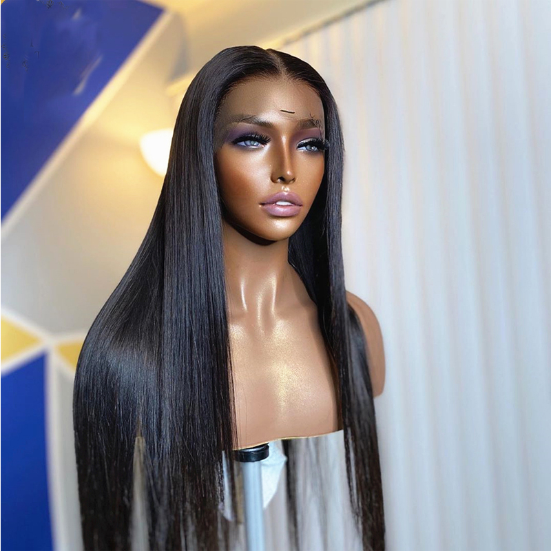 180%Density 26Inch Natural Black Long Straight Soft Lace Front Wig For Women With Baby Hair Natural Hairline Heat Ressistant, Natural color
180%Density 26Inch Natural Black Long Straight Soft Lace Front Wig For Women With Baby Hair Natural Hairline Heat Ressistant, Natural color