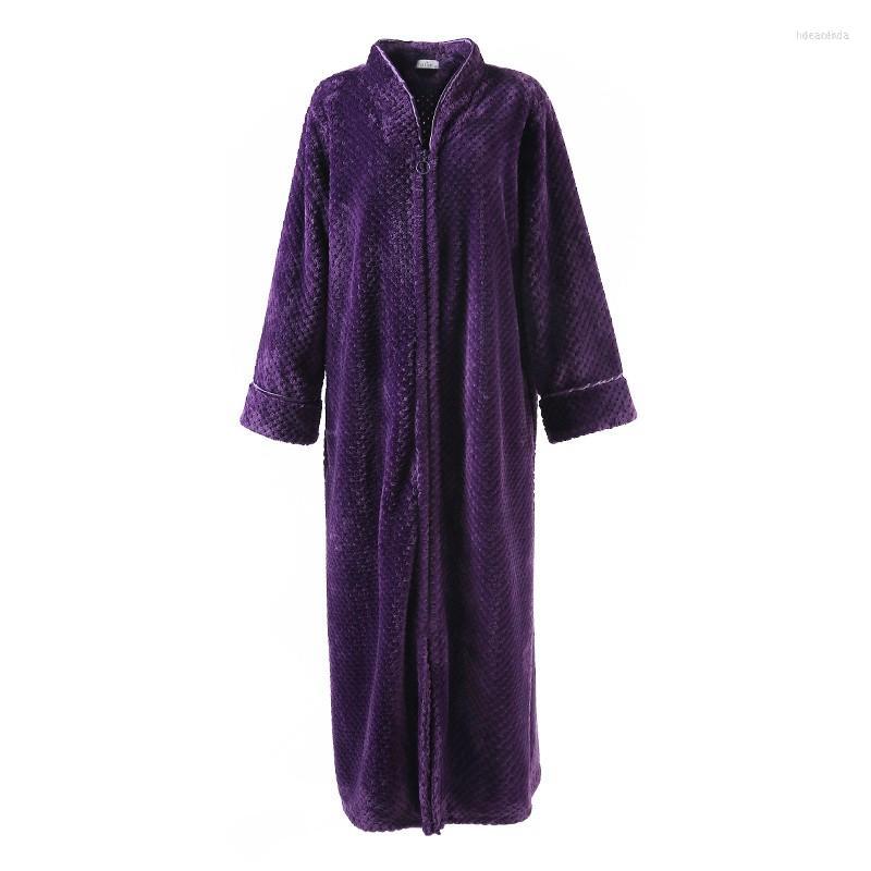 Women's Sleepwear Women's Winter Robe Gown Women Coral Fleece Kimono Bathrobe V-Neck Nightgown Warm Flannel Nightwear Long Sleeve, Gray
Women's Sleepwear Women's Winter Robe Gown Women Coral Fleece Kimono Bathrobe V-Neck Nightgown Warm Flannel Nightwear Long Sleeve, Gray