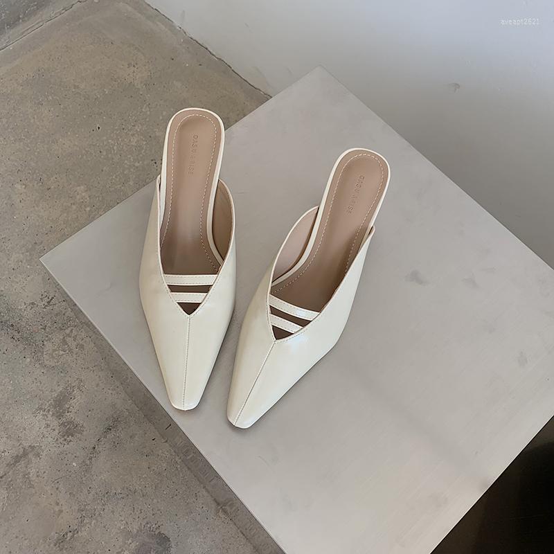 Slippers Casual Women Sandals Pointed Toe Hollow Summer Outside 2023 Slides Thick Mid Heels Pumps Black Beige Khaki
Slippers Casual Women Sandals Pointed Toe Hollow Summer Outside 2023 Slides Thick Mid Heels Pumps Black Beige Khaki