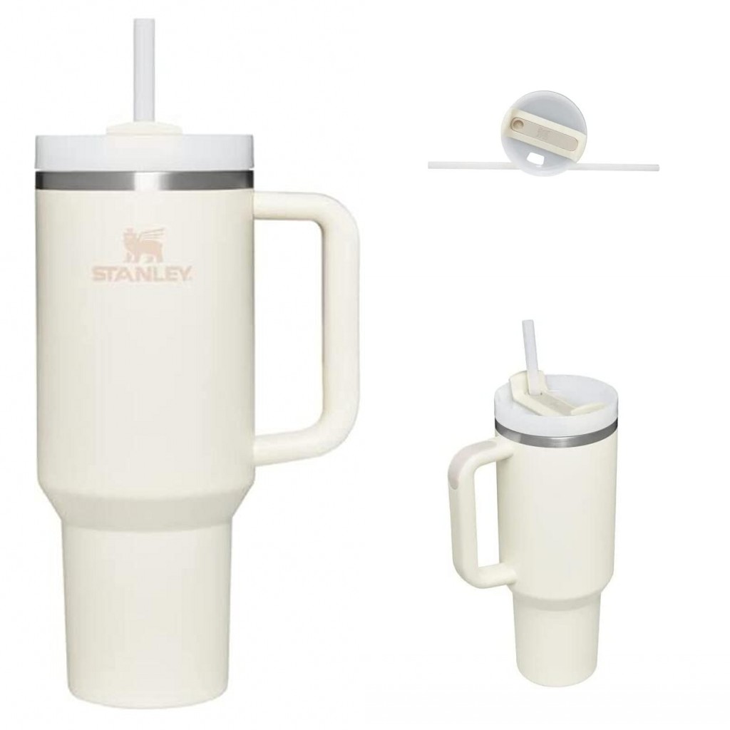 Stanley Quencher H2.0 Logo 40oz Stainless Steel Tumblers Cups With Silicone Handle Lid and Straw Big Capacity Car Mugs Vacuum Insulated Water Bottles FY5756 0627, Multi-color
Stanley Quencher H2.0 Logo 40oz Stainless Steel Tumblers Cups With Silicone Handle Lid and Straw Big Capacity Car Mugs Vacuum Insulated Water Bottles FY5756 0627, Multi-color
