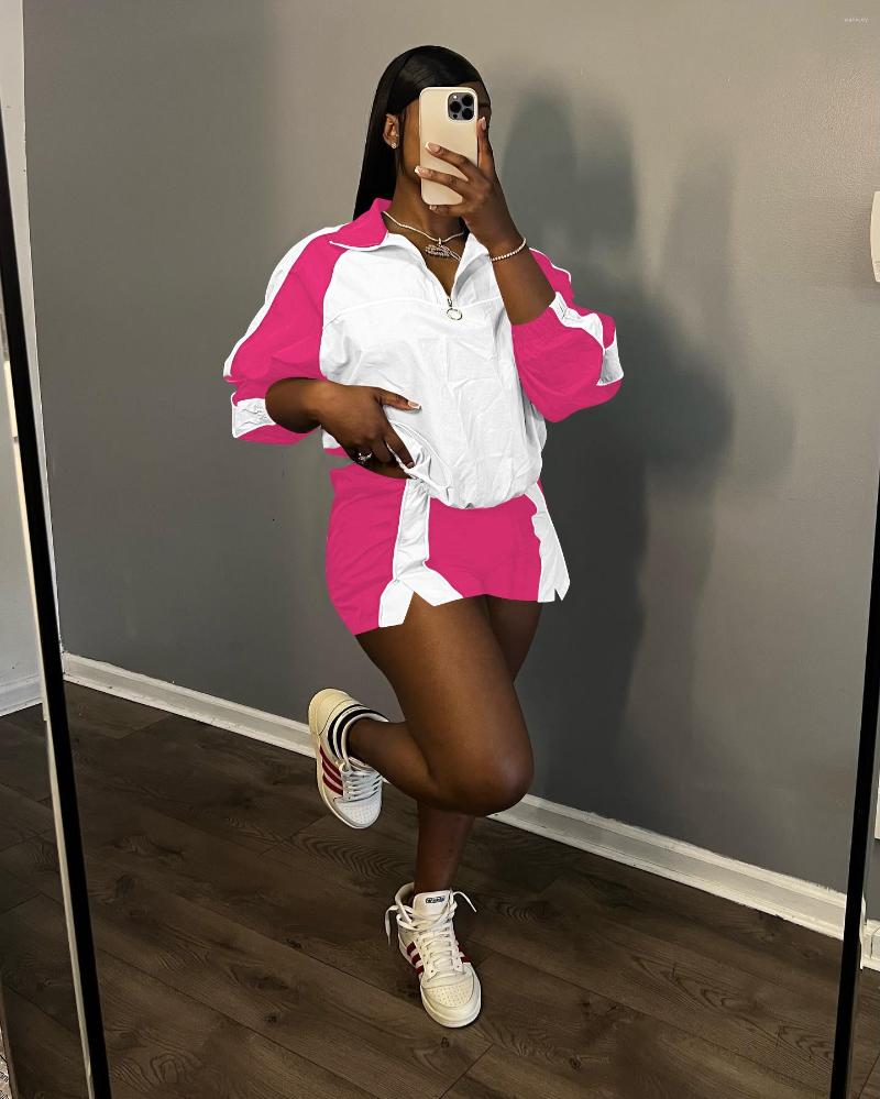 Women' Tracksuits GINESSD 2023 Top Quality Young Casual Full Sleeve Patchwork Drawstring Short&Short Short Pants Slim Women 2 Piece Set, Orange
Women' Tracksuits GINESSD 2023 Top Quality Young Casual Full Sleeve Patchwork Drawstring Short&Short Short Pants Slim Women 2 Piece Set, Orange