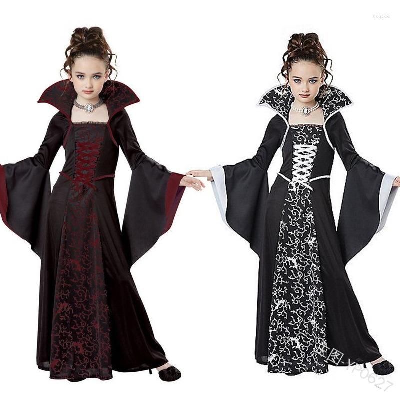 Girl Dresses Halloween Costume For Kids Fantasy Vampire Girls Witch Cosplay Children's Performance Clothing Party, A02
Girl Dresses Halloween Costume For Kids Fantasy Vampire Girls Witch Cosplay Children's Performance Clothing Party, A02