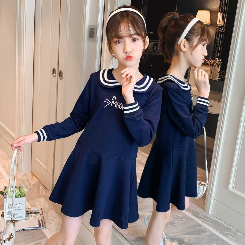 T-shirts Kids Student Dresses for Girls Casual Preppy Style Dress Kids Daily Wear Clothes Children's Clothing 4 5 7 9 11 12 14 Years x0628, As show
T-shirts Kids Student Dresses for Girls Casual Preppy Style Dress Kids Daily Wear Clothes Children's Clothing 4 5 7 9 11 12 14 Years x0628, As show
