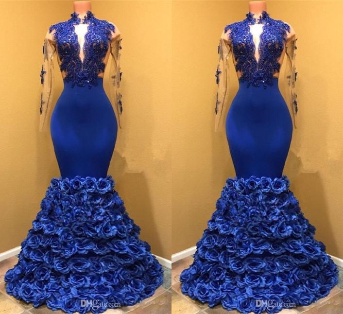 2018 New High Neck Sheer Long Sleeves Mermaid Prom Dresses Long Applique 3D Floral Flower Floor Length Formal Party Evening Dresse2311835, White
2018 New High Neck Sheer Long Sleeves Mermaid Prom Dresses Long Applique 3D Floral Flower Floor Length Formal Party Evening Dresse2311835, White