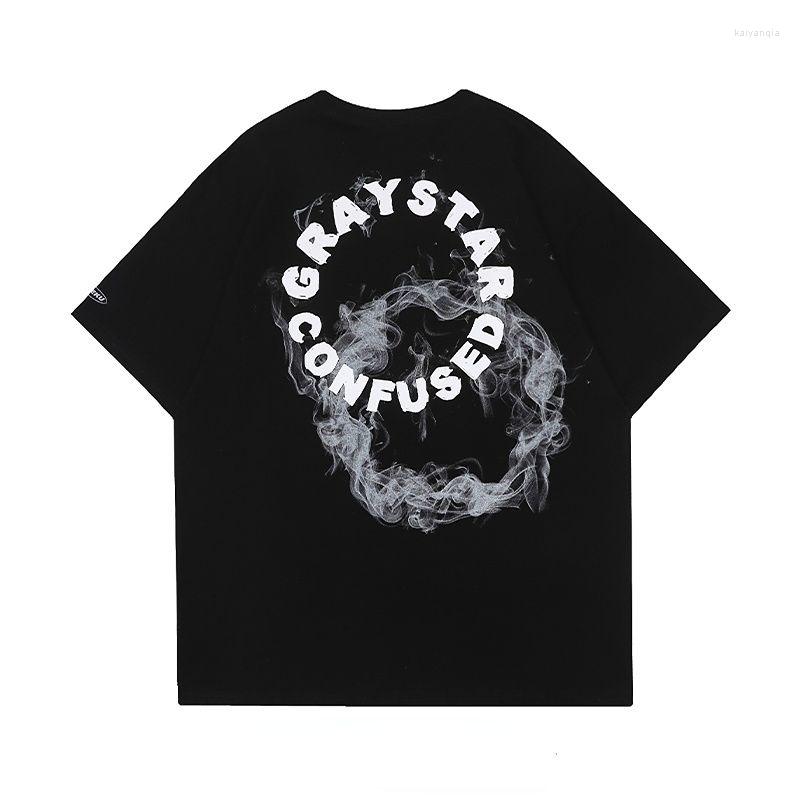 Men' T Shirts American Funny Smoke Ring Letter Print Men' And Women' Loose College Couple Shirt For Summer, Black
Men' T Shirts American Funny Smoke Ring Letter Print Men' And Women' Loose College Couple Shirt For Summer, Black