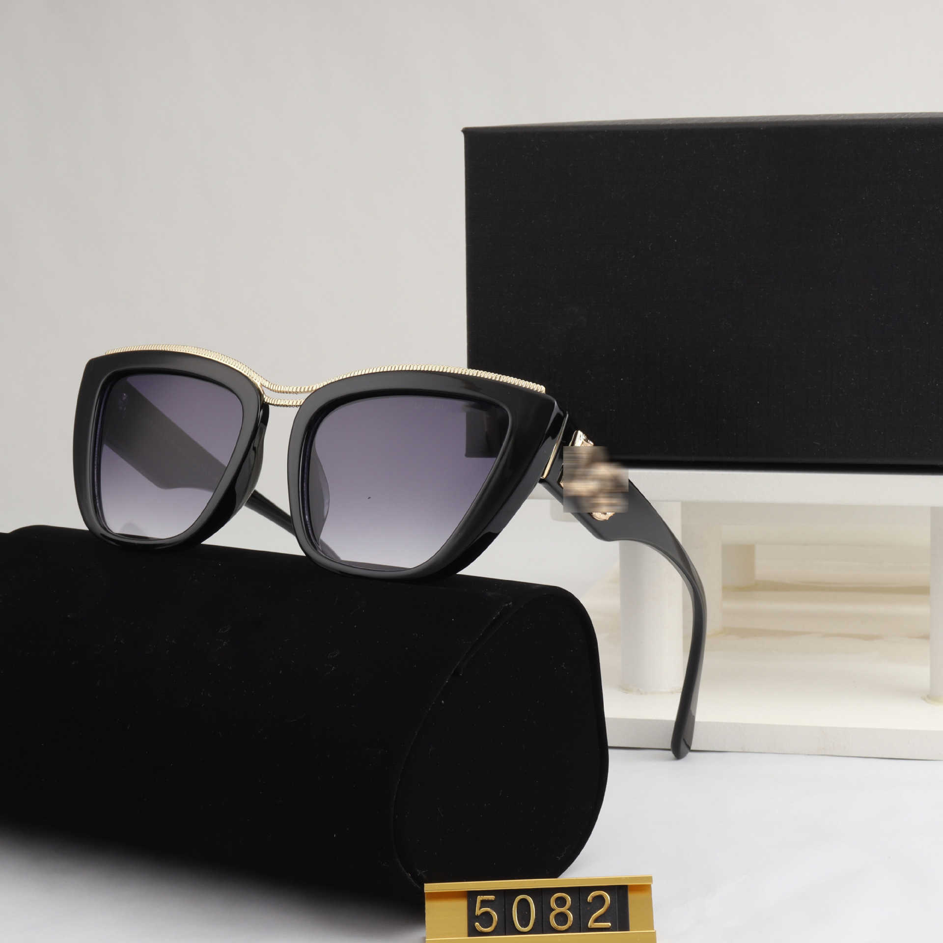 2023 New Dujia Fashion Cat Eye Small Frame Ins Style Individualized Sunglasses