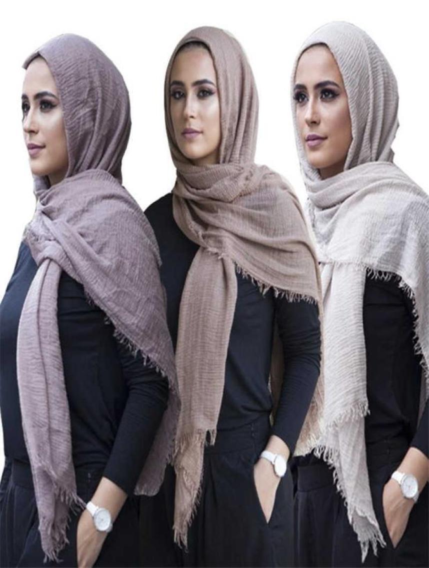 Trendy Muslim Instant Scarf shawl and wrap Cotton Crinkled Hijab Solid Lightweight Islam foulard Turban For Women Headscarf X08033068519
Trendy Muslim Instant Scarf shawl and wrap Cotton Crinkled Hijab Solid Lightweight Islam foulard Turban For Women Headscarf X08033068519