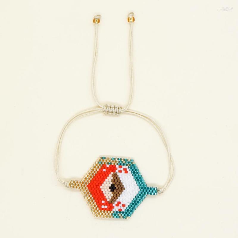 Strand Beaded Bracelet Hand Woven Fashion Popple Pattern Geometry Eye Simplicity Adjustable Bohemia Unisex Rice Ball
Strand Beaded Bracelet Hand Woven Fashion Popple Pattern Geometry Eye Simplicity Adjustable Bohemia Unisex Rice Ball